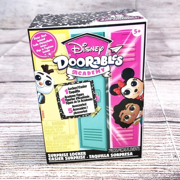 Disney Doorables Academy Locker Set - Ultra Rare - Mei Turning Red - Picture 1 of 12